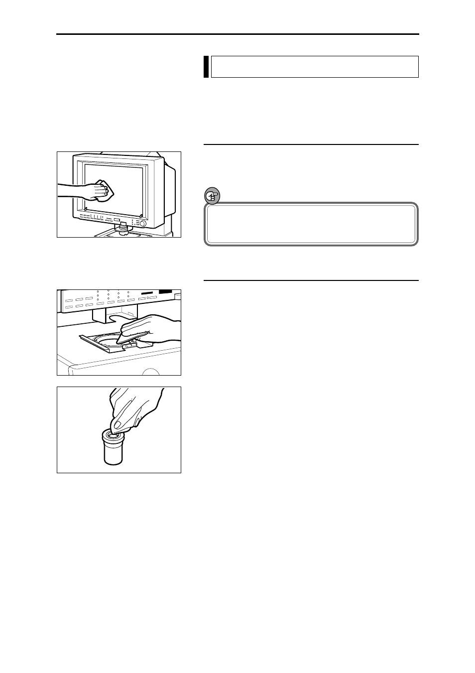 Routine cleaning | Canon 800 User Manual | Page 43 / 51