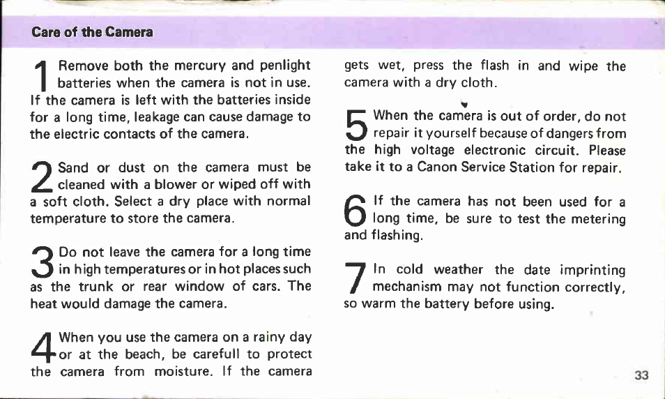 Canon A35 User Manual | Page 33 / 63