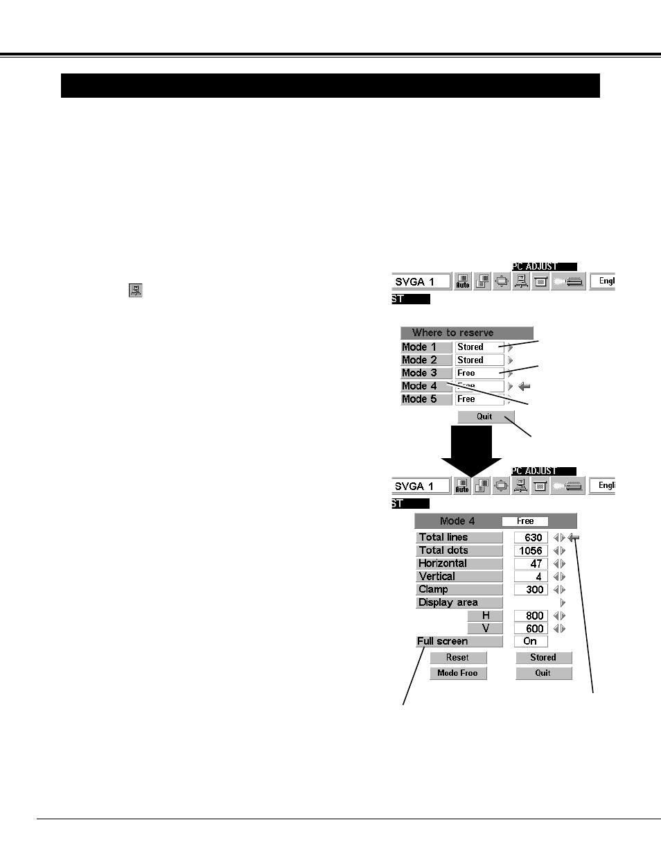 Pc adjustment | Canon LV 5100 User Manual | Page 24 / 40