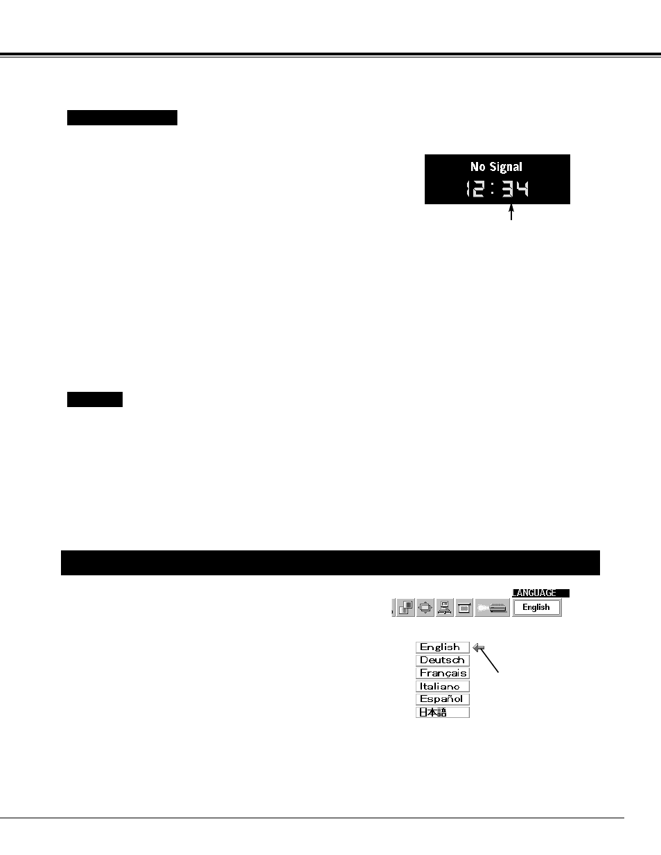 Selecting language, Setting | Canon LV 5100 User Manual | Page 33 / 40