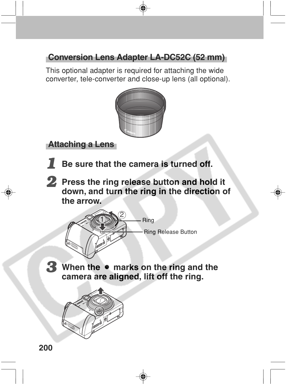 Canon SC A60 User Manual | Page 204 / 230