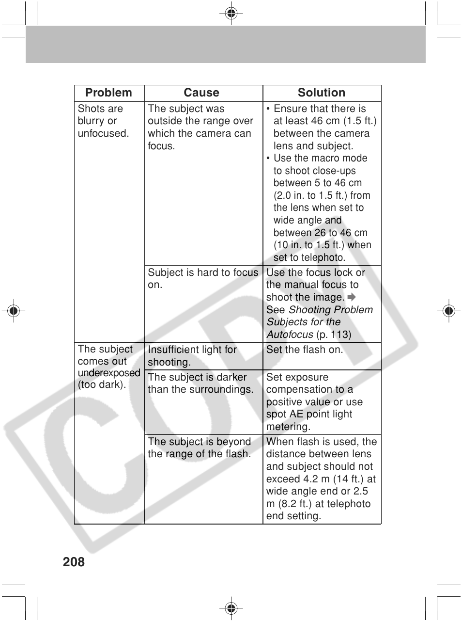 Canon SC A60 User Manual | Page 212 / 230