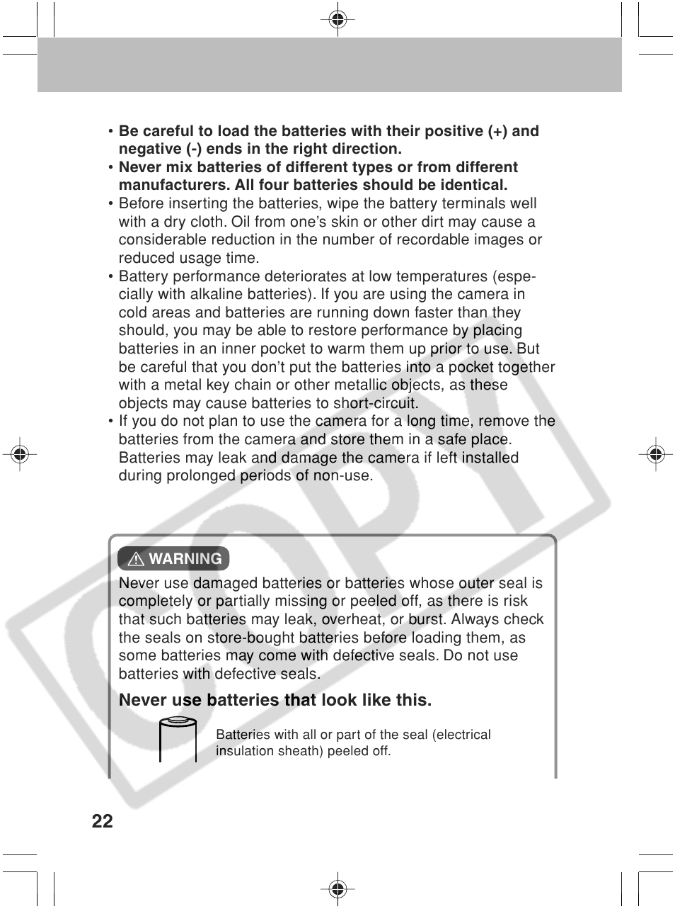 Canon SC A60 User Manual | Page 26 / 230