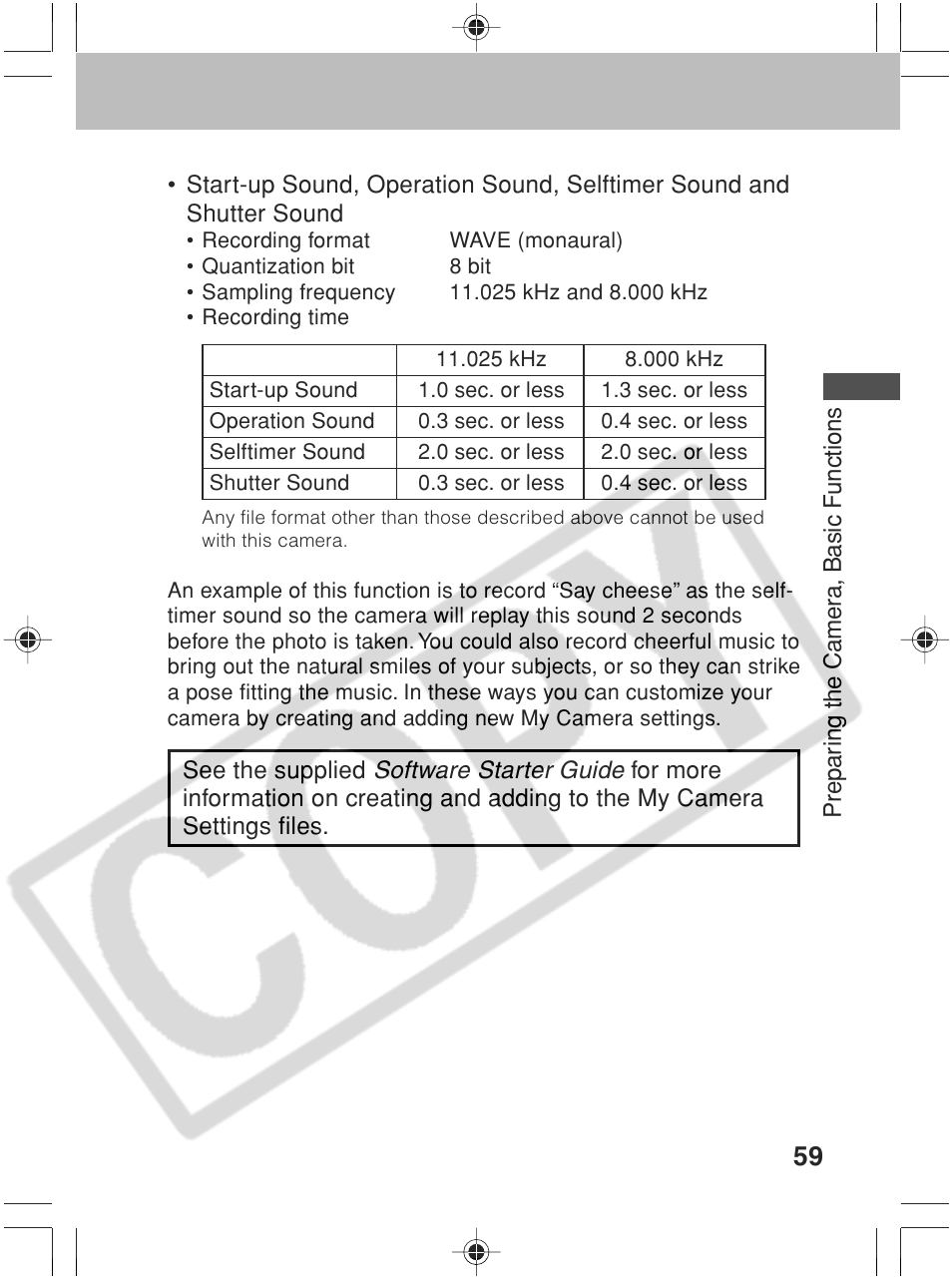 Canon SC A60 User Manual | Page 63 / 230