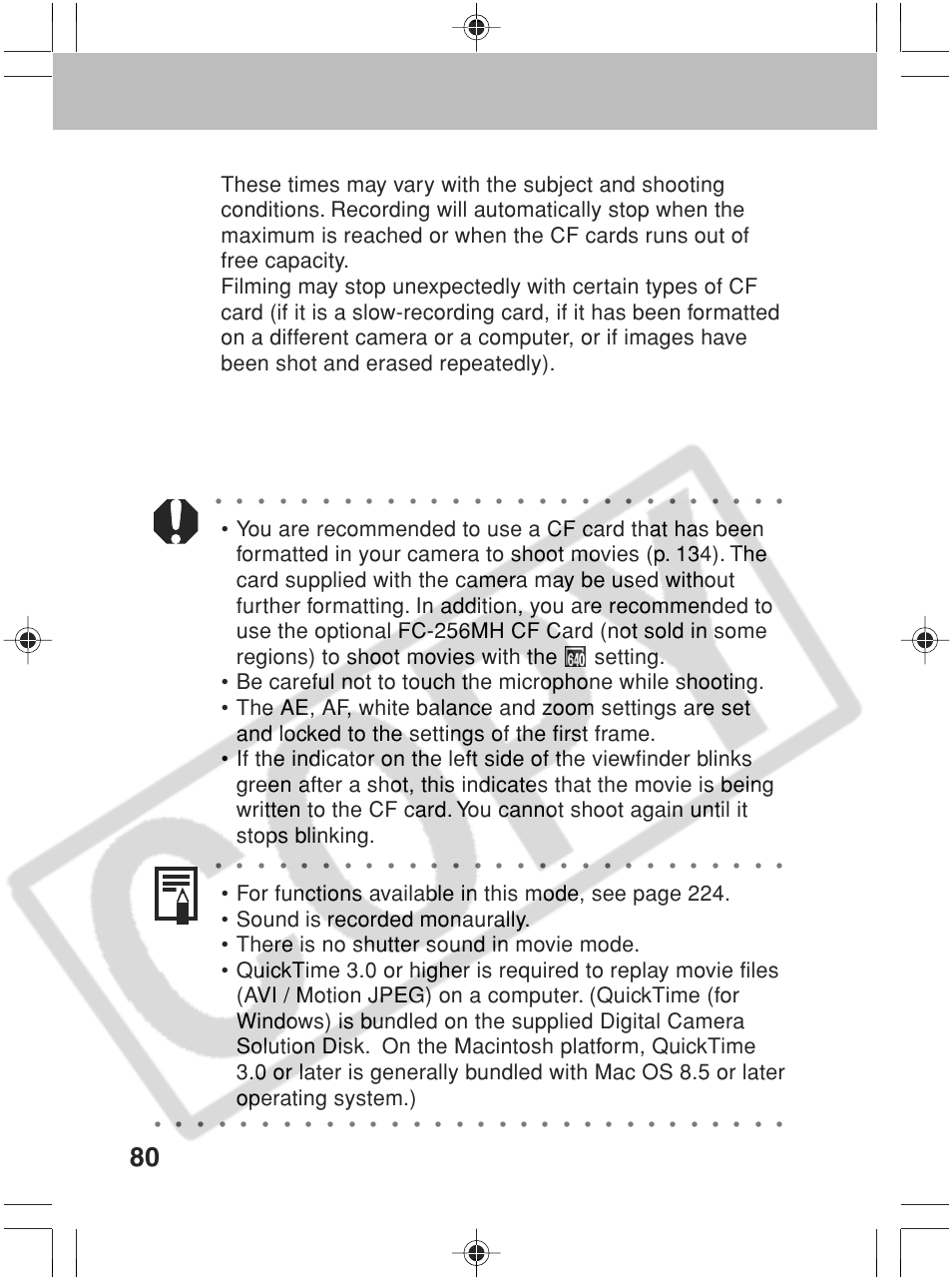 Canon SC A60 User Manual | Page 84 / 230