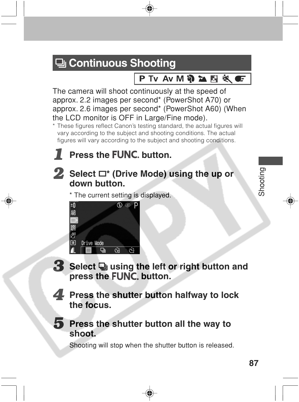 Canon SC A60 User Manual | Page 91 / 230