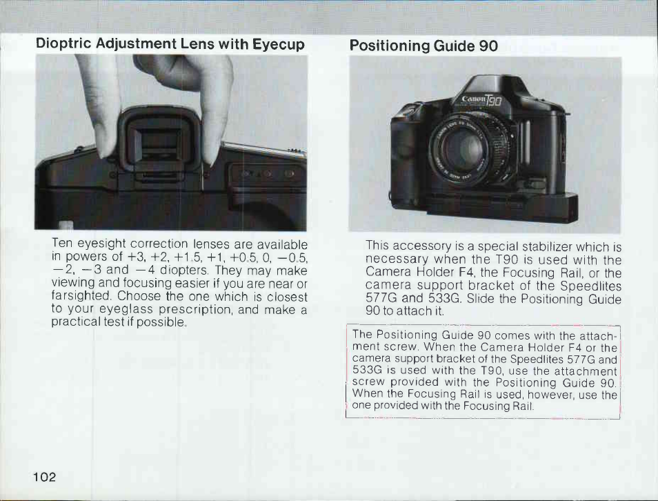 Canon T 90 User Manual | Page 104 / 218