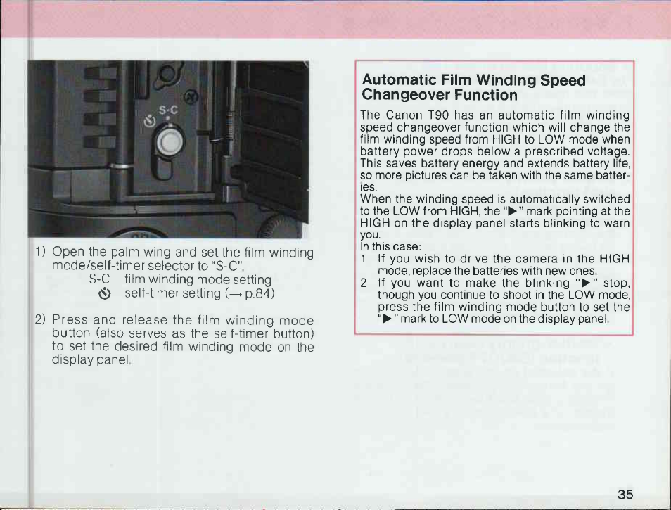 Setting the lens for ae photography 3. loading the | Canon T 90 User Manual | Page 37 / 218