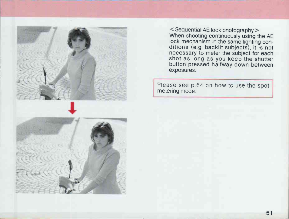 Setting the film winding mode, Shooting capacity (with 24-exp. film), 1 .setting the film winding mode | Canon T 90 User Manual | Page 53 / 218