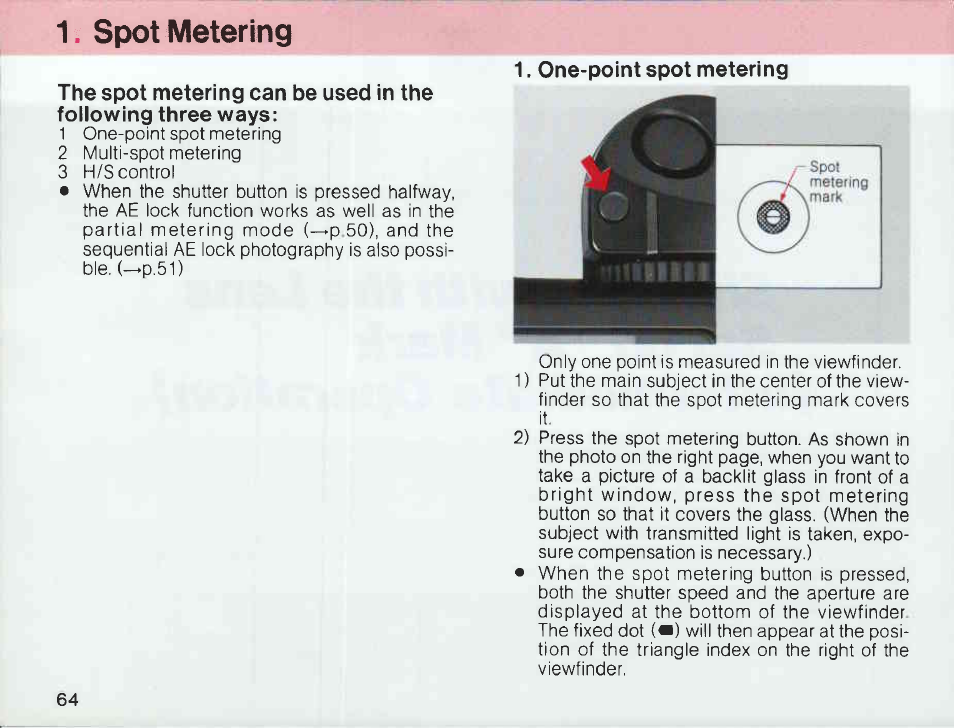 Single, Cont, Ti l | Canon T 90 User Manual | Page 66 / 218