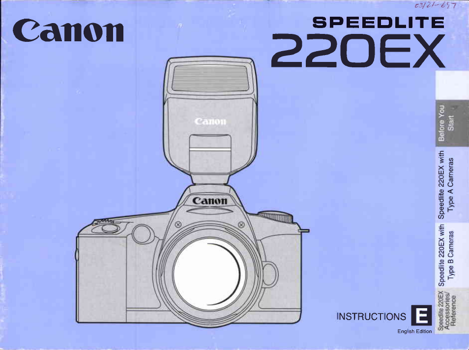 Canon 220EX User Manual | 47 pages