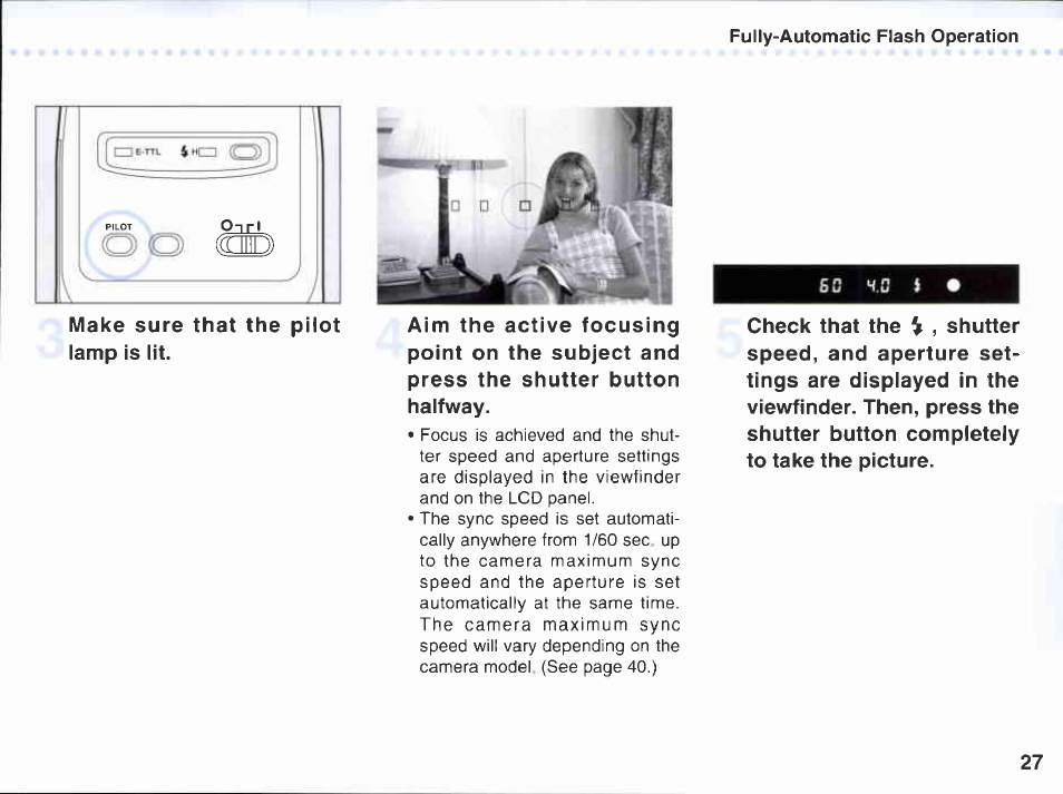 Speedlite 220ex with type b cameras | Canon 220EX User Manual | Page 27 / 47