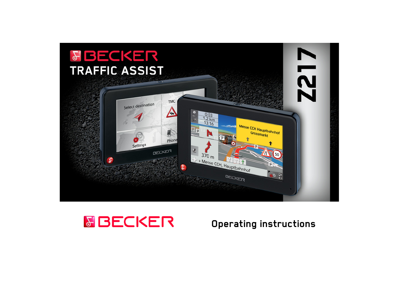 Becker TRAFFIC ASSIST Z217 User Manual | 138 pages