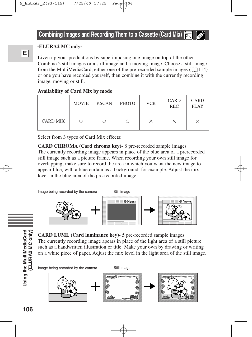 106 e | Canon Elura 2 MC User Manual | Page 106 / 147