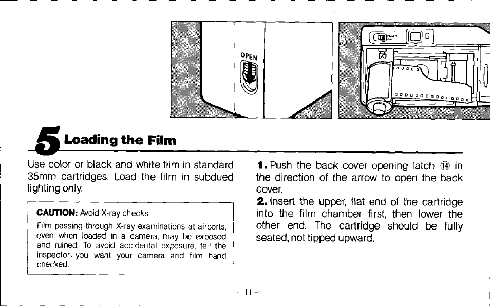 Canon AF35MII User Manual | Page 11 / 41