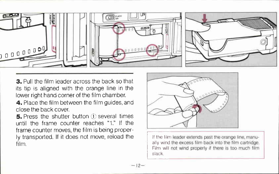 Setting the film speed | Canon AF35MII User Manual | Page 12 / 41