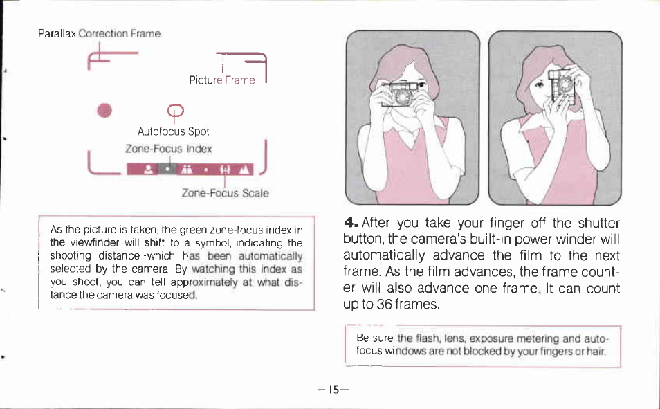 Canon AF35MII User Manual | Page 15 / 41