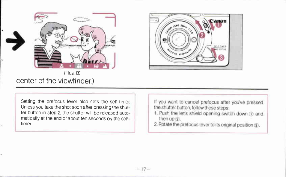 Canon AF35MII User Manual | Page 17 / 41
