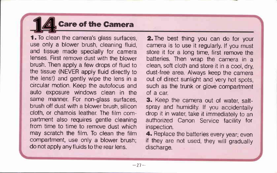 Canon AF35MII User Manual | Page 27 / 41