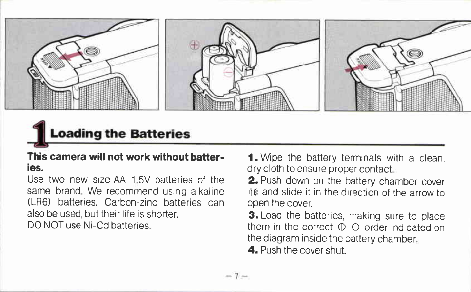 Canon AF35MII User Manual | Page 7 / 41