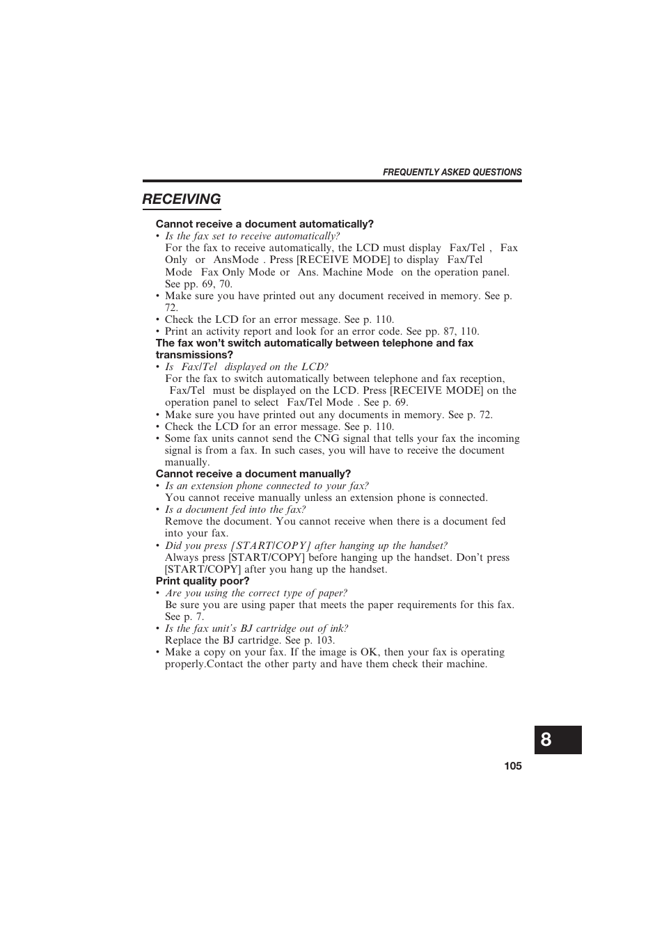 Canon B150 User Manual | Page 117 / 138