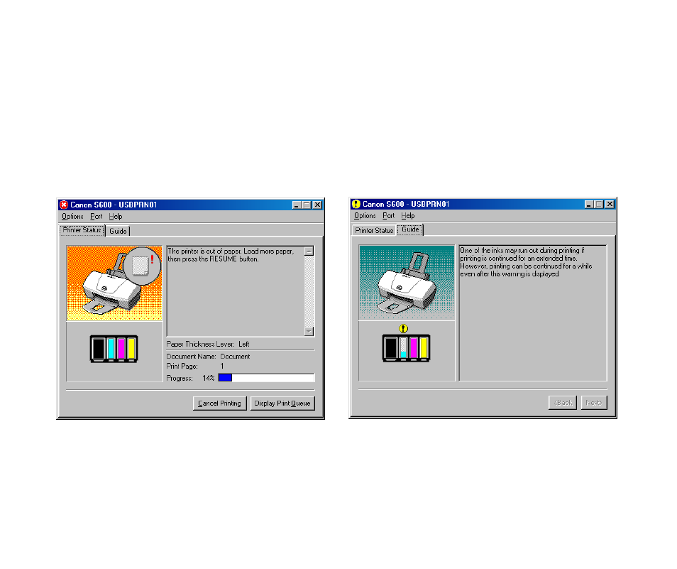 Canon BJC S600 User Manual | Page 39 / 191