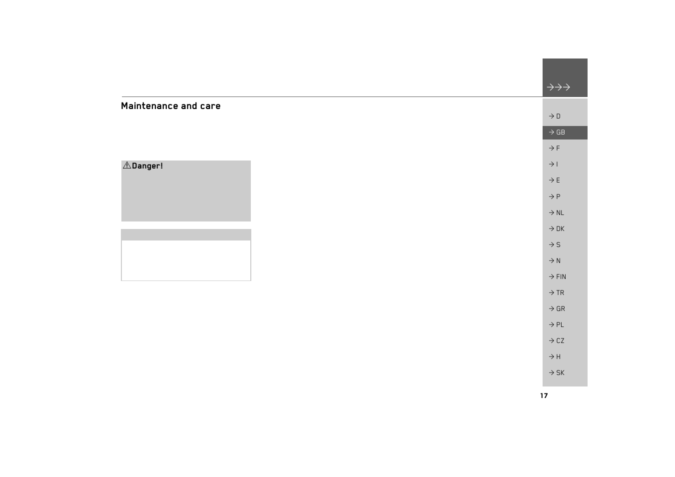 Maintenance and care | Becker TRAFFIC ASSIST 7926 User Manual | Page 17 / 92