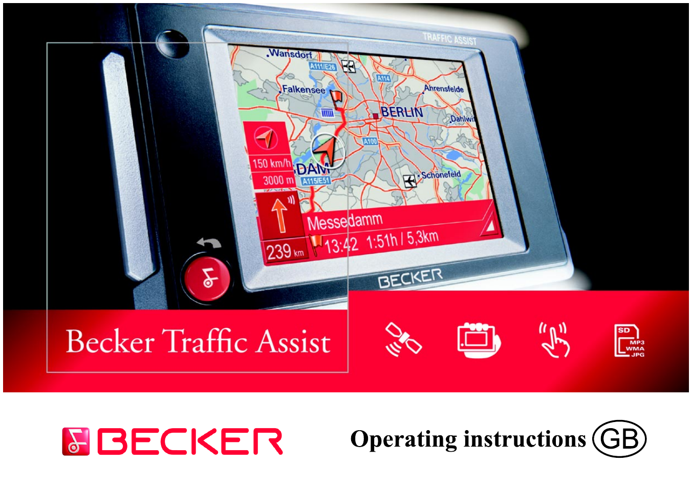 Becker TRAFFIC ASSIST 7914 User Manual | 74 pages