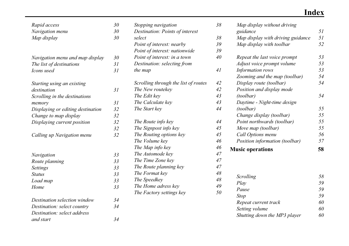 Becker TRAFFIC ASSIST 7914 User Manual | Page 3 / 74