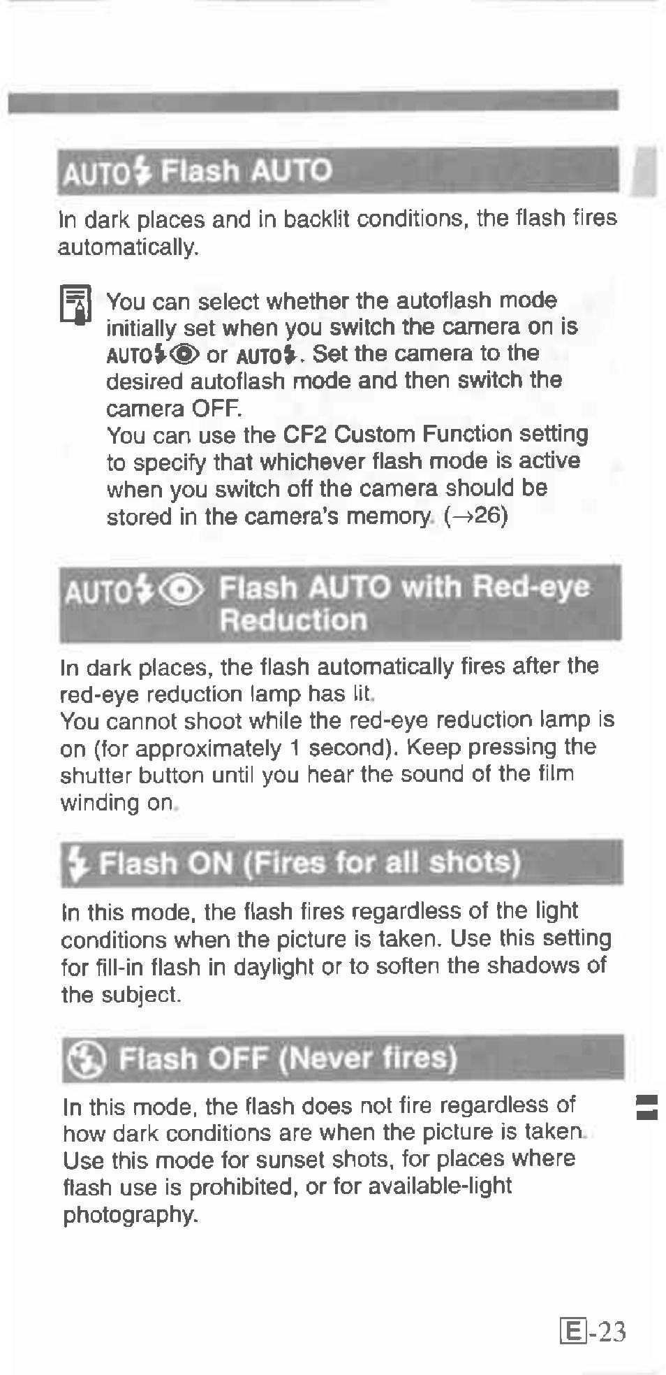D-23 | Canon 130U User Manual | Page 23 / 39