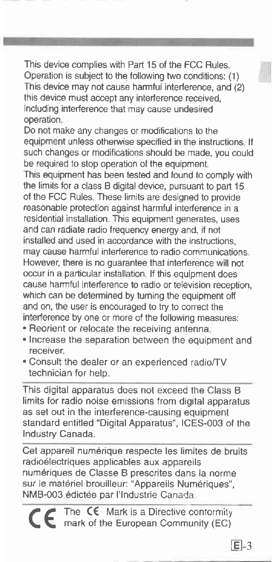 Canon 130U User Manual | Page 3 / 39