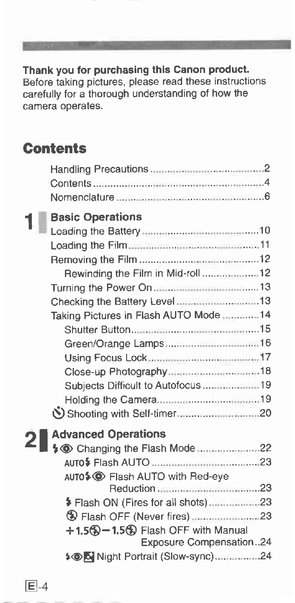 Canon 130U User Manual | Page 4 / 39
