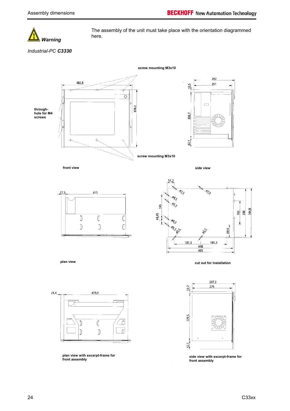 BECKHOFF C33xx User Manual | Page 26 / 29