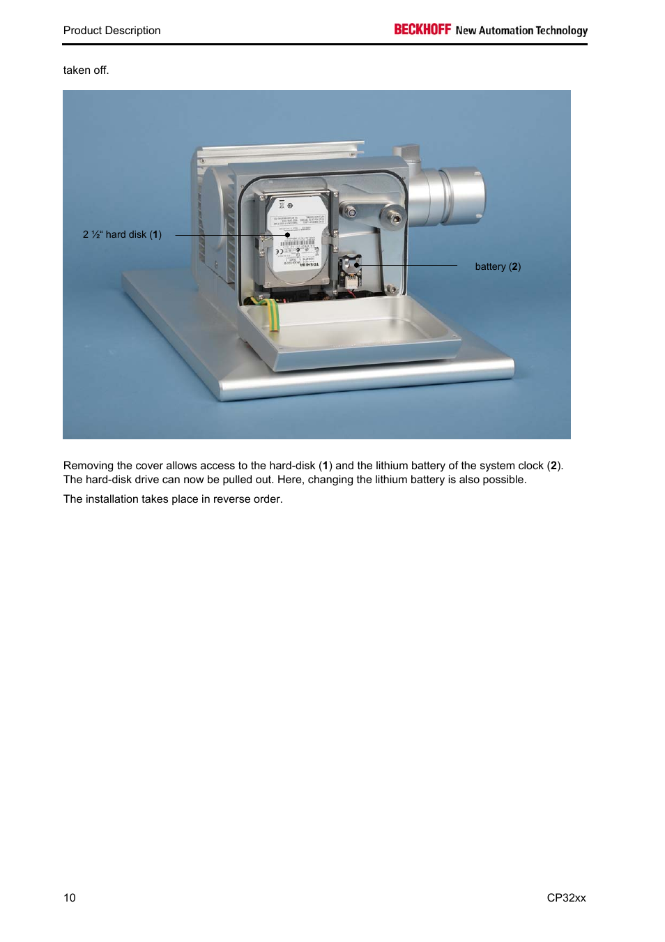 BECKHOFF CP32xx User Manual | Page 12 / 31