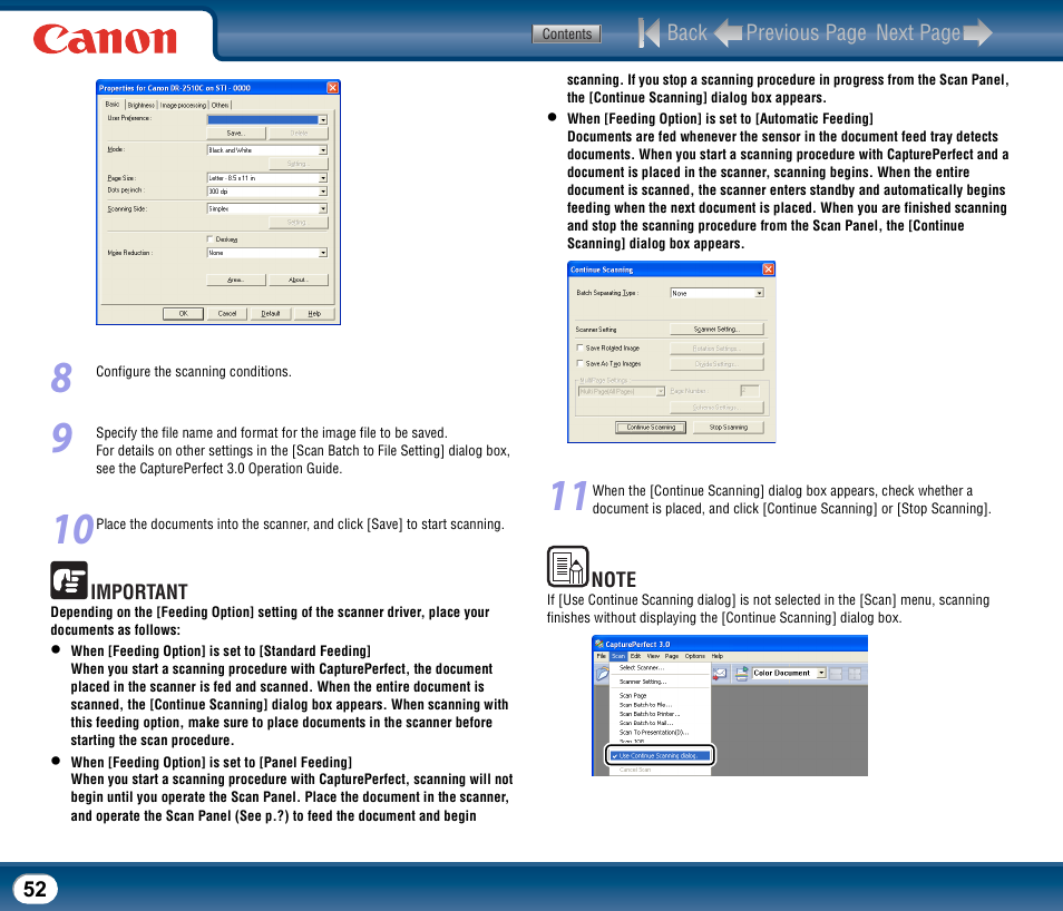 Canon DR-2510M User Manual | Page 52 / 118