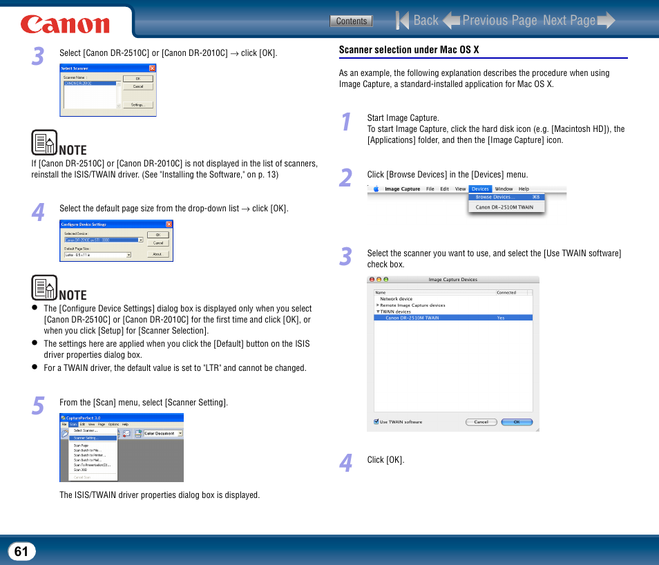 Canon DR-2510M User Manual | Page 61 / 118