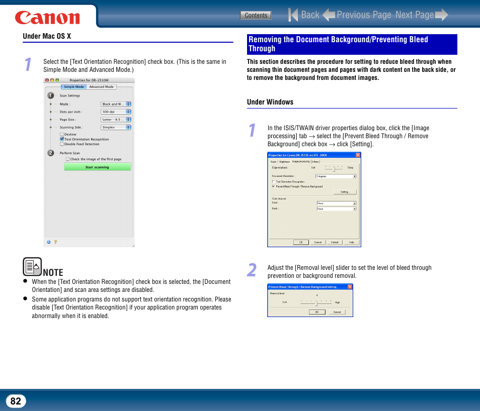 Canon DR-2510M User Manual | Page 82 / 118