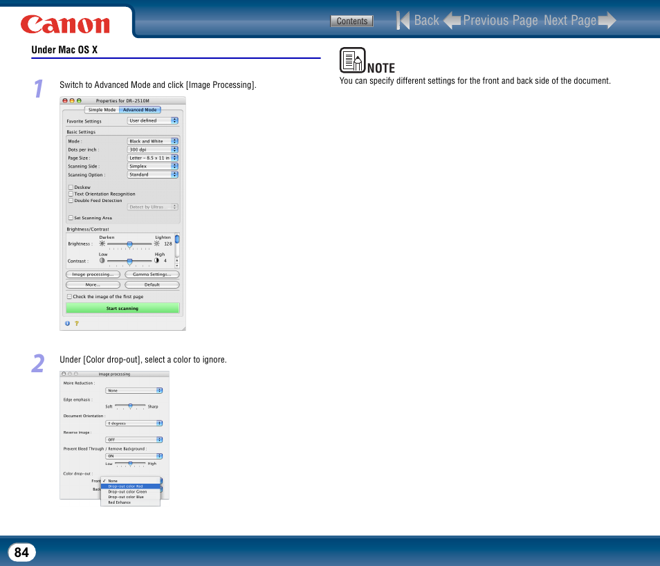Canon DR-2510M User Manual | Page 84 / 118
