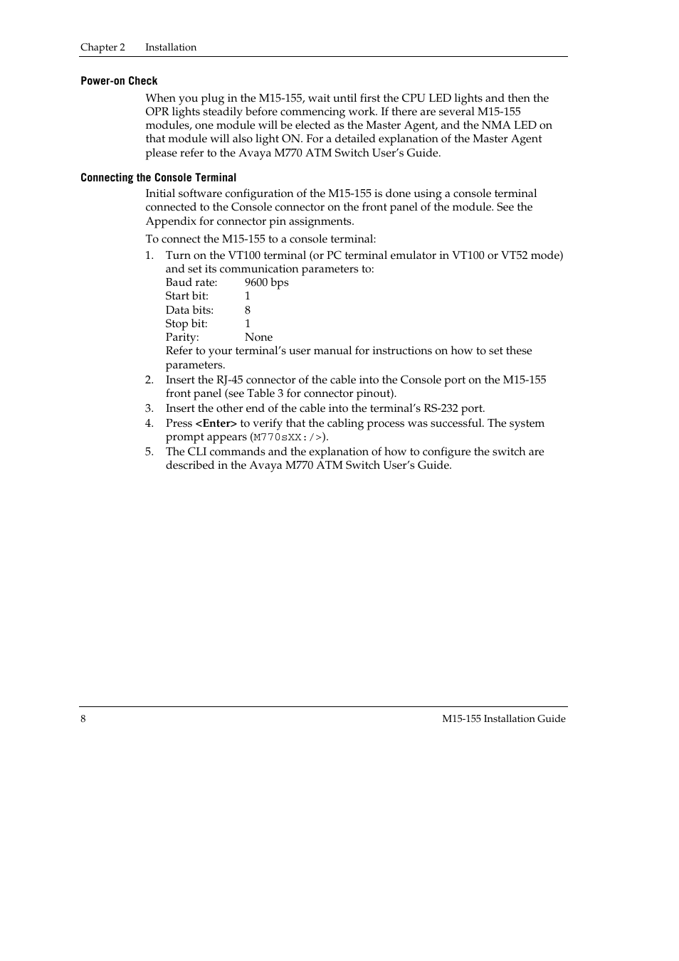 Avaya M15-155 User Manual | Page 10 / 14