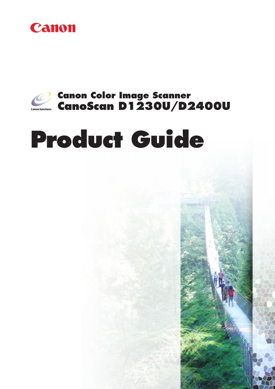 Canon D1230U/D2400U User Manual | 24 pages