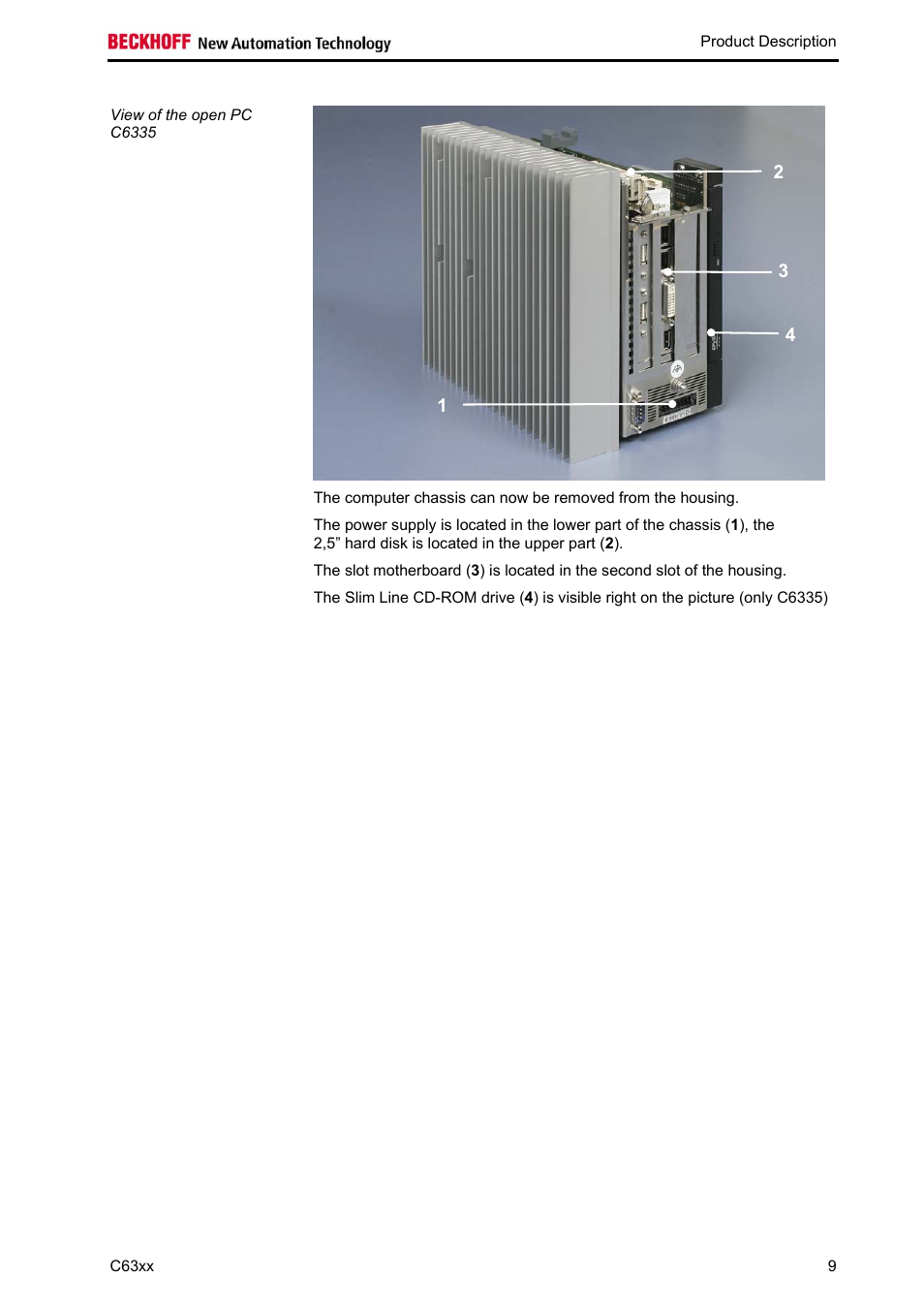 BECKHOFF C63xx-0030 User Manual | Page 11 / 34