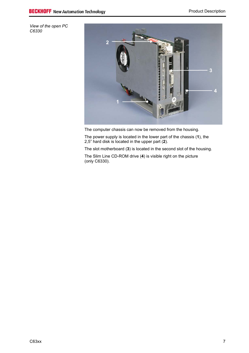 BECKHOFF C63xx-0030 User Manual | Page 9 / 34