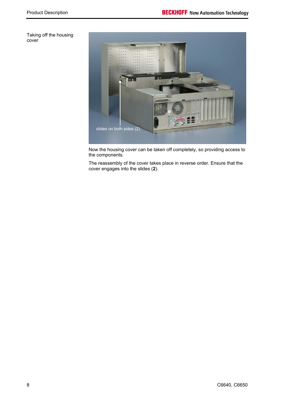 BECKHOFF C6640 User Manual | Page 10 / 33