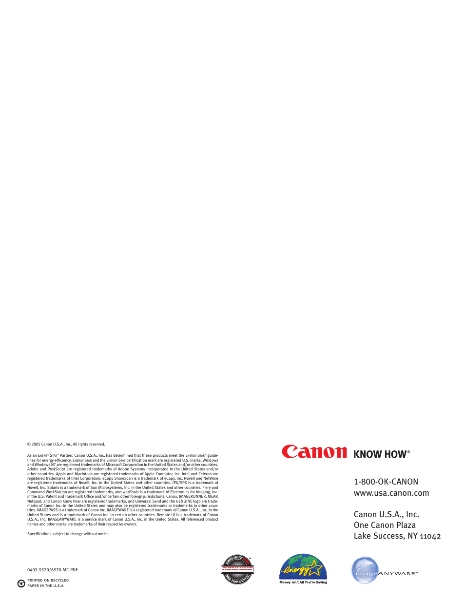Canon 5570 User Manual | Page 4 / 4