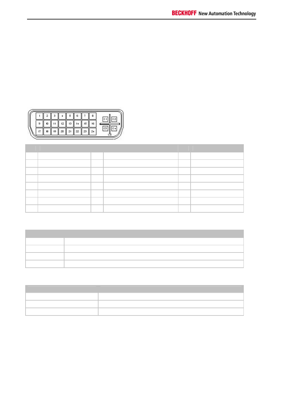 Dvi-i interface | BECKHOFF CX1000 User Manual | Page 20 / 50