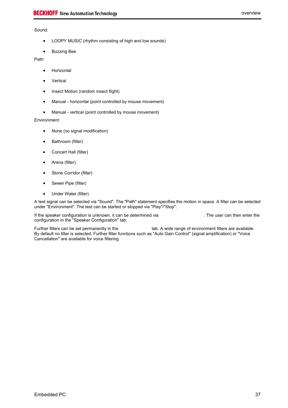 BECKHOFF CX1020 User Manual | Page 39 / 123