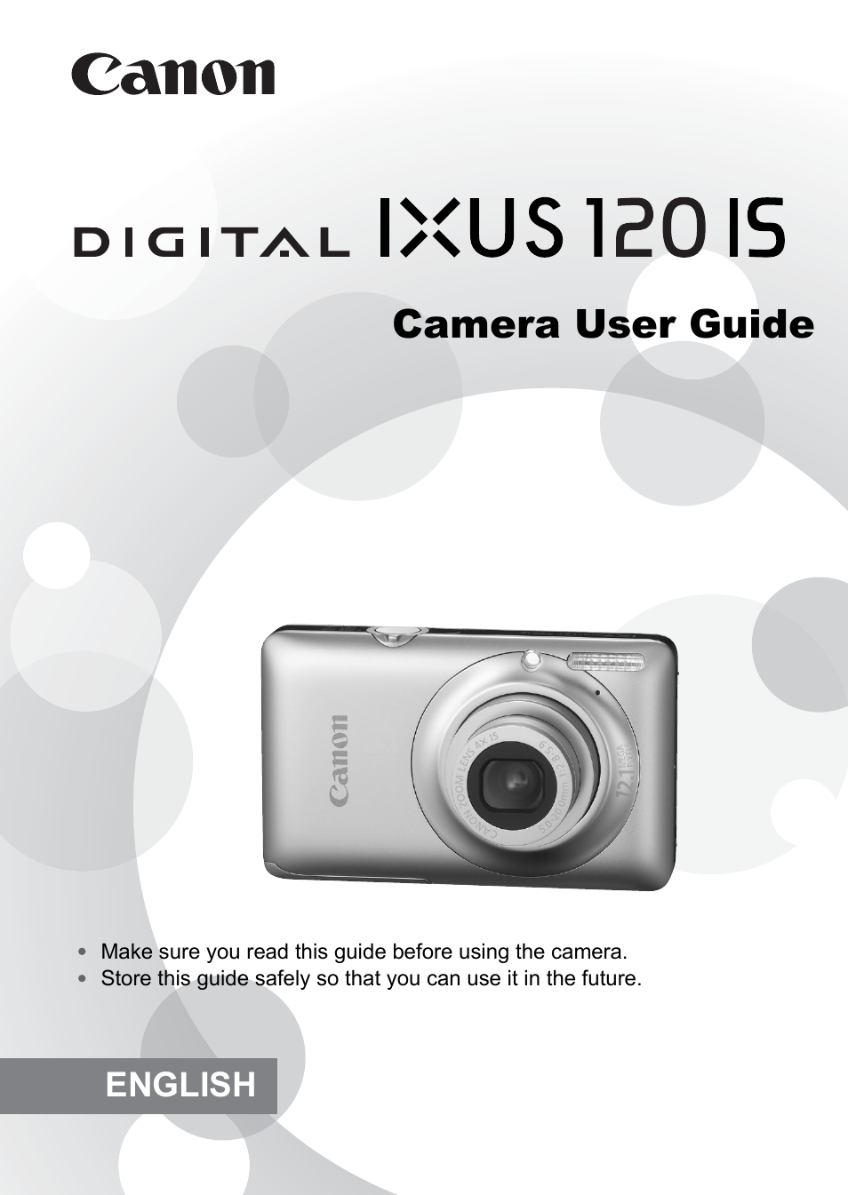 Canon IXUS 120 IS User Manual | 161 pages