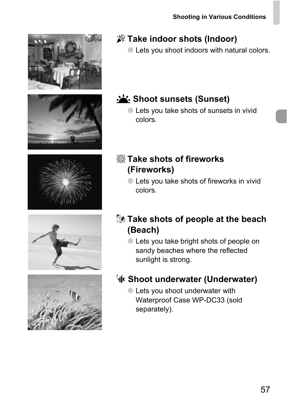P. 57) | Canon IXUS 120 IS User Manual | Page 57 / 161
