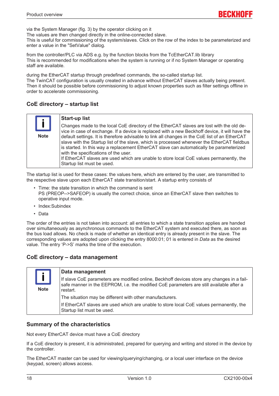 BECKHOFF CX2100­00x4 User Manual | Page 18 / 45