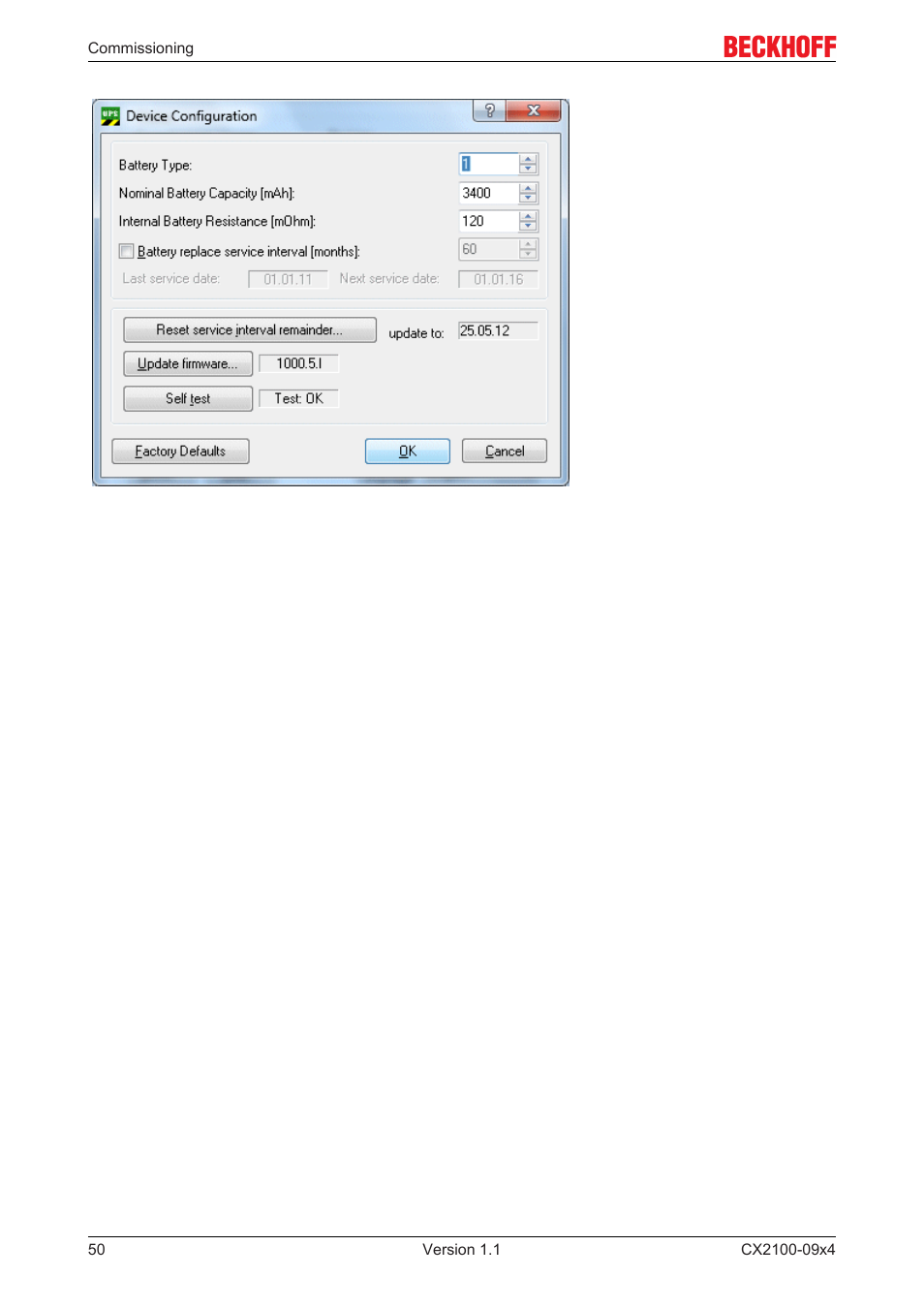 BECKHOFF CX2100­09x4 User Manual | Page 50 / 87